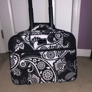 Vera Bradley rolling laptop bag